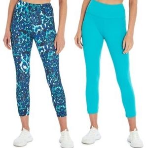 BALANCE COLLECTION Aqua & Leopard Leggings